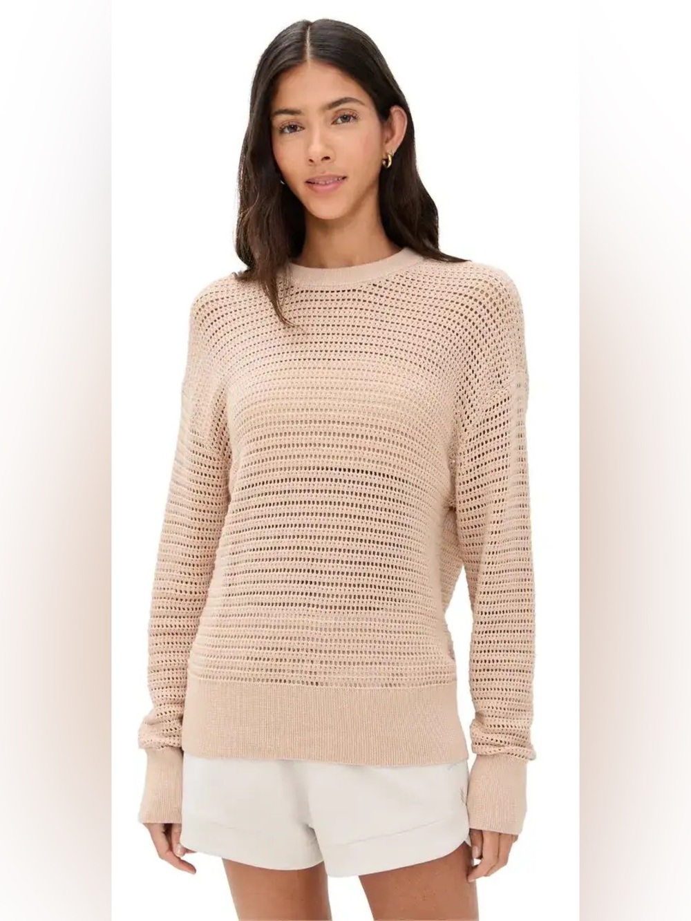 VARLEY Kershaw Crewneck Sweater in Moonlight